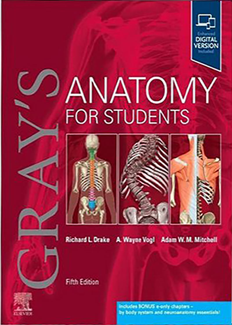 ;کتاب Gray’s Anatomy for Students 5th Edition | آناتومی گری ۲۰۲۴ ( دوره سه جلدی )