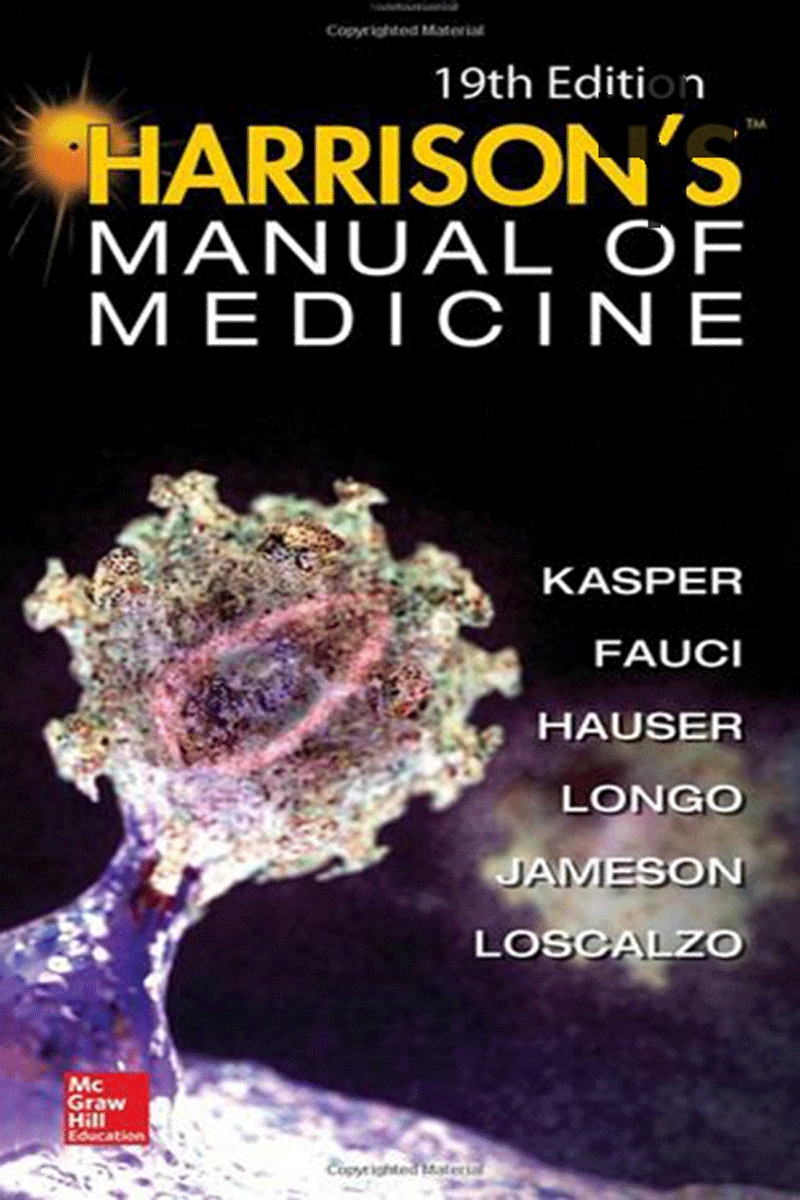 هندبوک HARRISONS MANUAL OF MEDICINE - 19th Edition - 2016