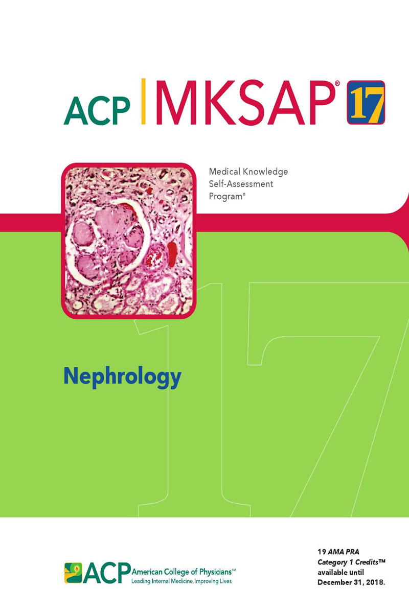 کتاب ACP-MKSAP Nephrology-تألیف Hasan Bazari