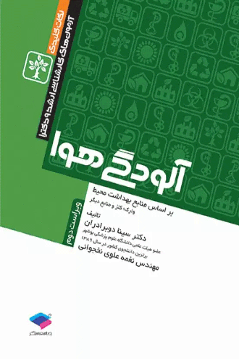 نکات کلیدی آزمون‌های کارشناسی ارشد و دکترای بهداشت محیط آلودگی هوا سینا دوبرادران نویسندگان:  دکتر سینا دوبرادران , مهندس نغمه علوی نخجوانی