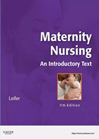 کتاب Leifer Maternity Nursing 2012 An Introductory Text | پرستاری بهداشت مادران و نوزادان لیفر ویراست یازدهم_ نویسندهGloria Leifer