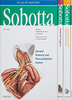 کتاب افست لاتین آناتومی زوبوتا  Atlas of Human Anatomy Sobotta - 3 vol  - Offset 2018
