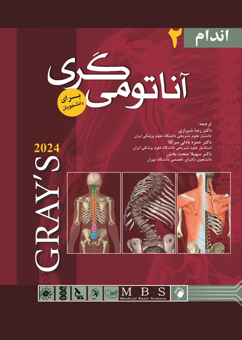 کتاب آناتومی گری برای دانشجویان  جلد دوم اندام 2024